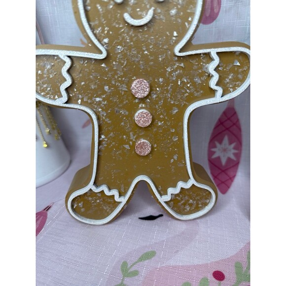 Pink Bow Gingerbread Set - Picture 3 of 6